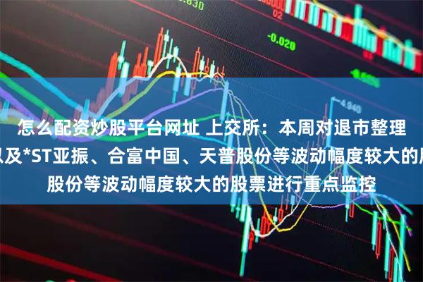 怎么配资炒股平台网址 上交所：本周对退市整理股票退市苏吴，以及*ST亚振、合富中国、天普股份等波动幅度较大的股票进行重点监控